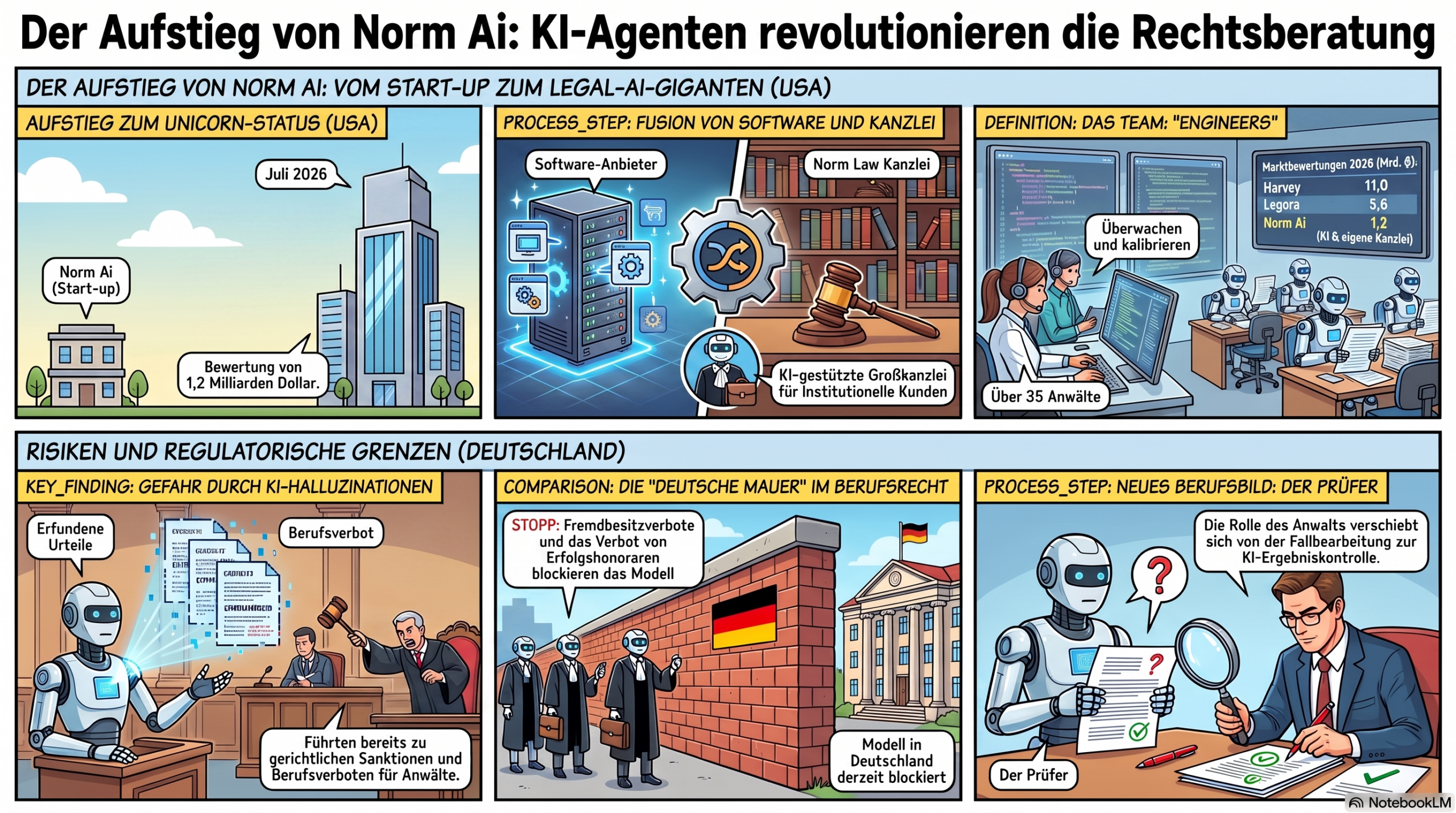 KI in der Rechtsberatung: Norm Ai 1,2 Mrd. Dollar wert