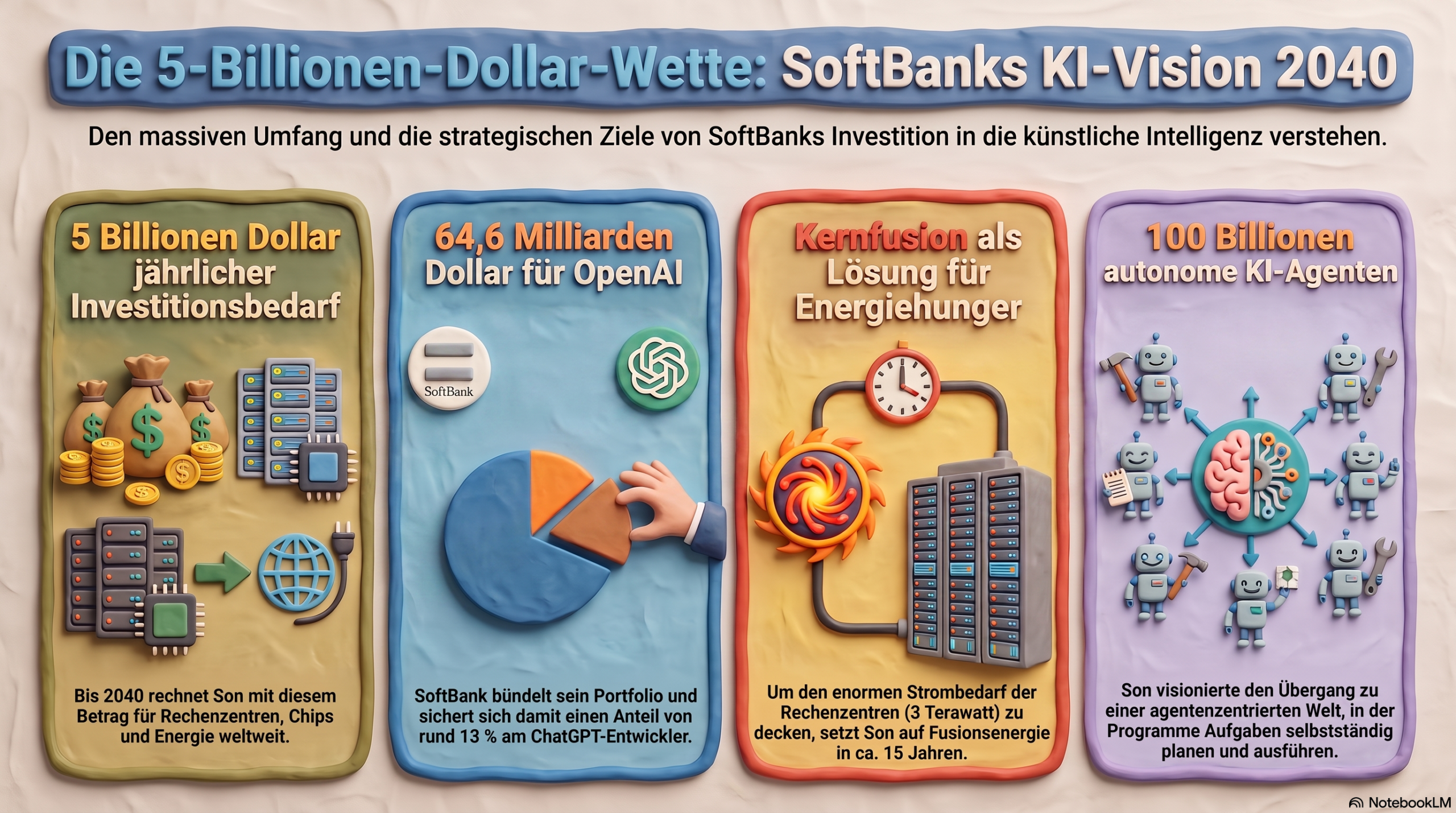SoftBank KI-Investition: die 5-Billionen-Dollar-Wette