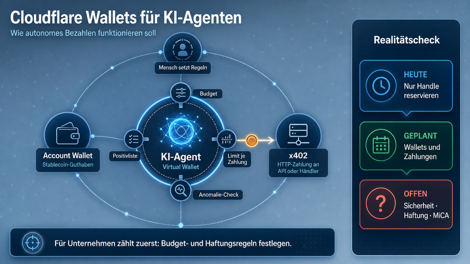KI-Agenten bezahlen selbstständig: Cloudflare Wallets